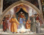 多梅尼科 基尔兰达约 : St Francis cycle, Test of Fire before the Sultan